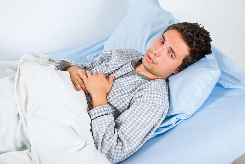 dolor abdominal debido a parásitos protozoarios