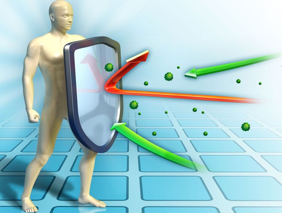 buena inmunidad para prevenir gusanos